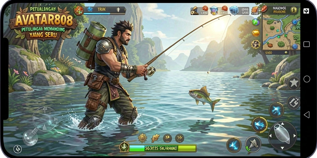 Tangkapan ikan besar di AVATAR808 dengan grafis menakjubkan.