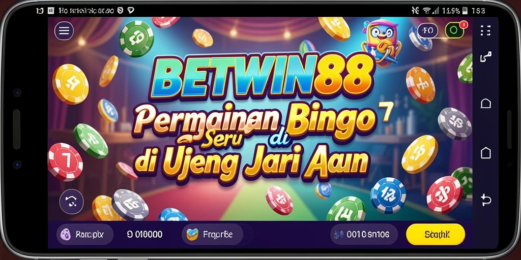 Tampilan gameplay seru dari permainan Bingo BETWIN88.