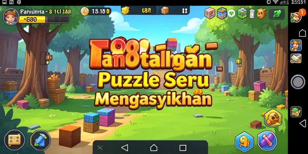 Tampilan gameplay E88 yang penuh tantangan Puzzle.