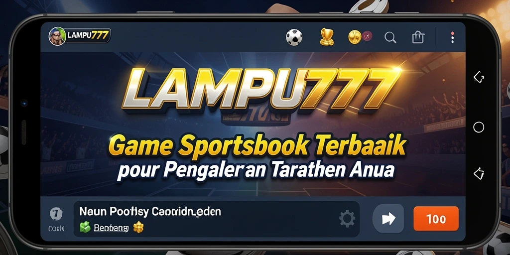 Screenshot utama LAMPU777 menampilkan pengalaman taruhan olahraga yang menarik.
