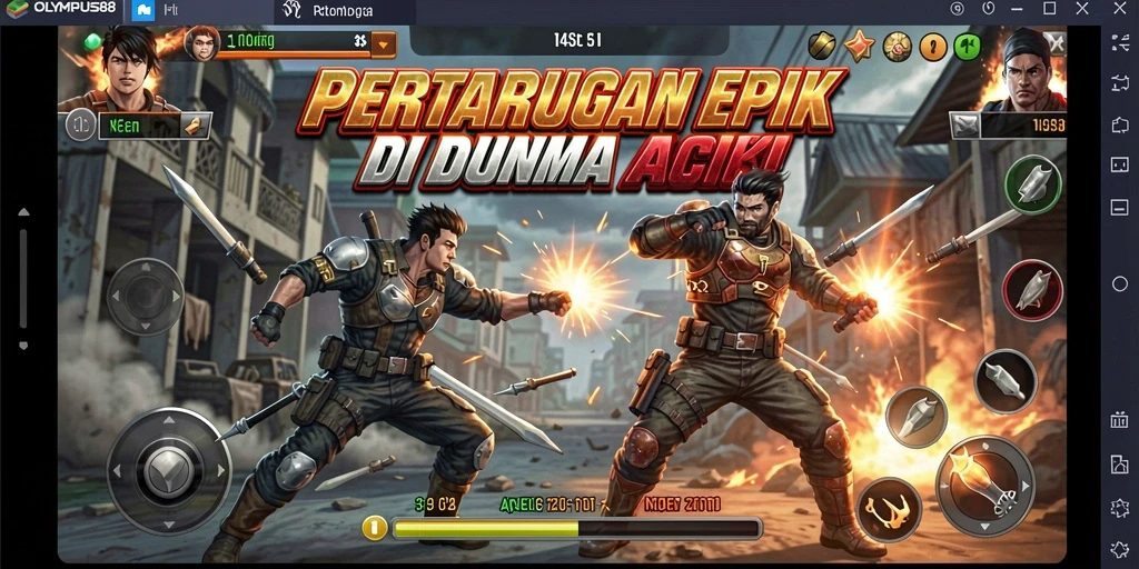 Tampilan menarik dari gameplay OLYMPUS88 saat pertarungan berlangsung.
